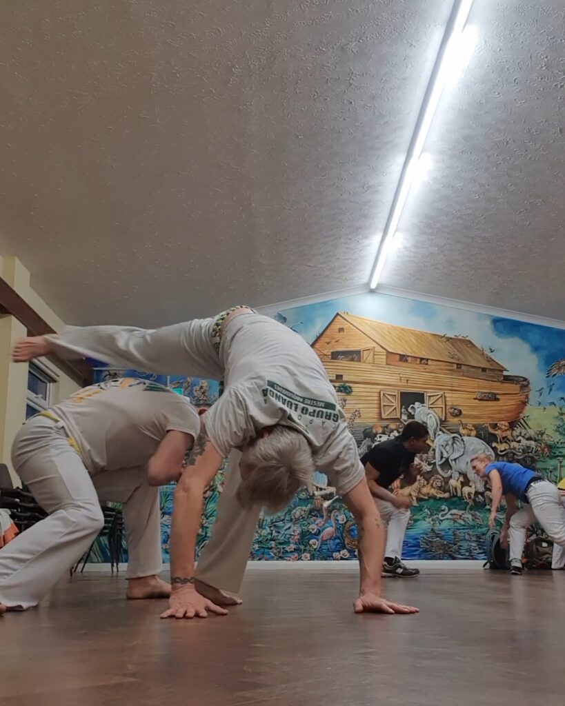 capoeira training